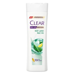 Dầu gội Clear Bạc hà 340g