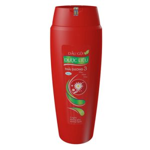 Dầu gội dược liệu Thái Dương 3 đỏ 200ml