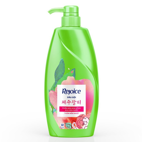 Dầu gội Rejoice hoa hồng 630ml