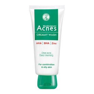 Sửa rửa mặt Acnes Creamy wash ngăn ngừa mụn 100g