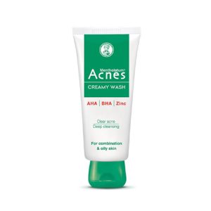 Sửa rửa mặt Acnes Creamy wash ngăn ngừa mụn 50g