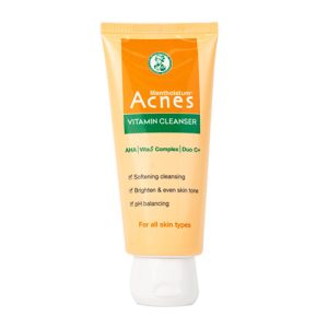 Sửa rửa mặt Acnes Vitamin sáng da mờ thâm 100g