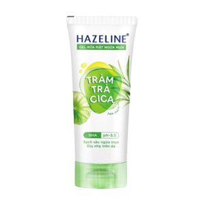 Sữa rửa mặt Hazeline tràm trà cica 100g