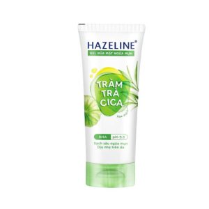 Sữa rửa mặt Hazeline tràm trà cica 50g