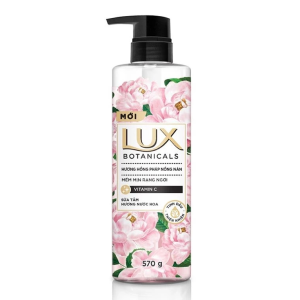 Sữa Tắm Lux Botanicals Hương Hồng Pháp Nồng Nàn 570g