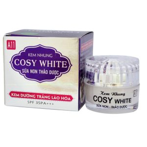 Kem nhung - Cosy White (Đỏ 18g) Dưỡng Trắng - Ngừa Lão Hóa